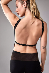 Hotfix Backless Mesh Top