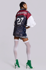 Touchdown Collar Football Shirt