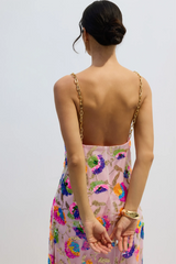 Fanny Embroidered Sequins Backless Maxi Dress | Dress In Beauty
