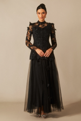 Elizabeth Butterfly Embroidered Lace Set | Dress In Beauty