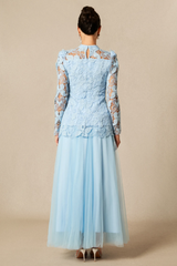 Elizabeth Butterfly Embroidered Lace Set | Dress In Beauty