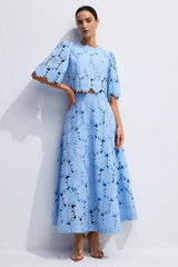 Madeline Lace Top & Maxi Skirt Set | Dress In Beauty