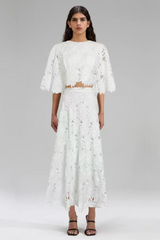 Madeline Lace Top & Maxi Skirt Set | Dress In Beauty