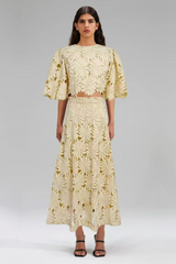 Madeline Lace Top & Maxi Skirt Set | Dress In Beauty