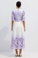 Kelly Floral Embroidered Set | Dress In Beauty
