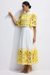 Kelly Floral Embroidered Set | Dress In Beauty