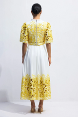 Kelly Floral Embroidered Set | Dress In Beauty