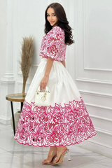 Kelly Floral Embroidered Set | Dress In Beauty