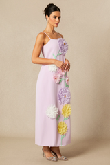 Louisa Floral Applique Maxi Dress | Dress In Beauty