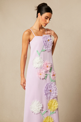 Louisa Floral Applique Maxi Dress | Dress In Beauty