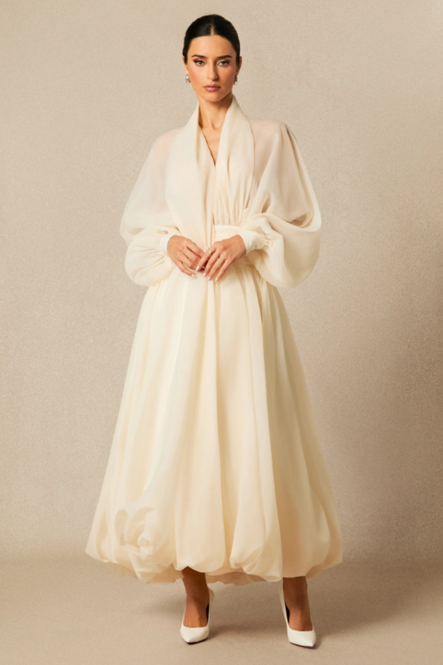 Lilly Puff Sleeve Maxi Dress | Dress In Beauty