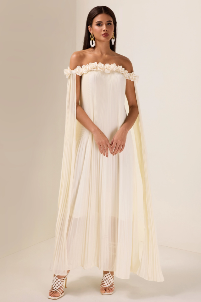 Regina Rosette Detail Maxi Dress | Dress In Beauty