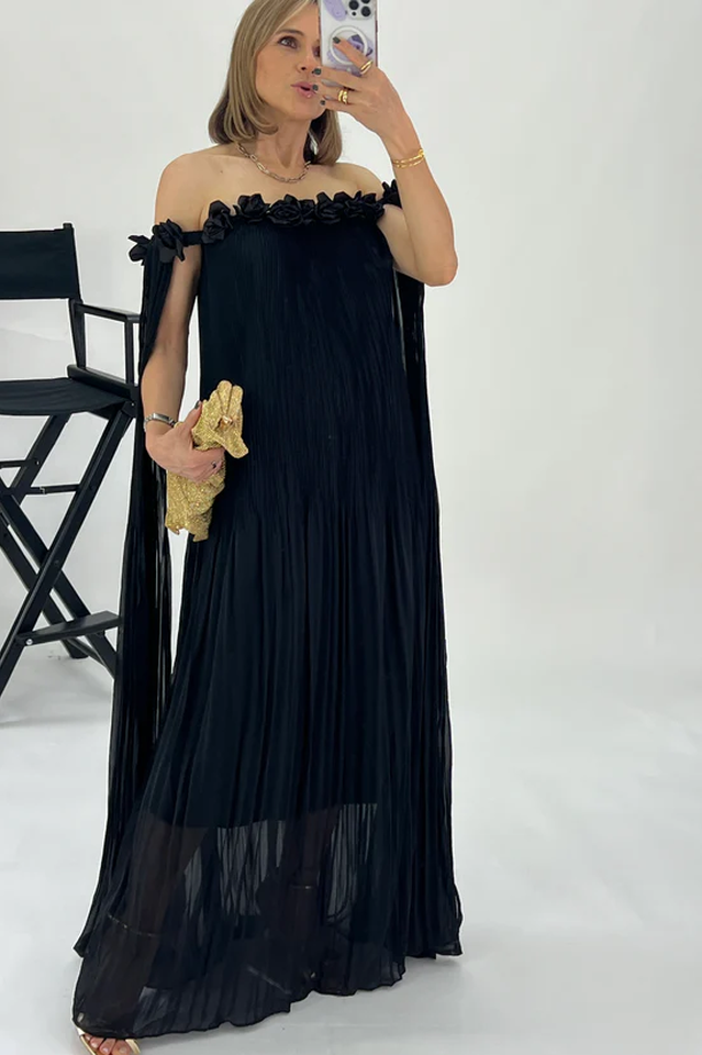 Regina Rosette Detail Maxi Dress | Dress In Beauty