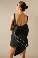 Cecila Bowknot Pearl Backless Mini Dress | Dress In Beauty