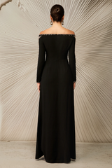 Laila Rhinestone Embellished Maxi Dress | Dress In Beauty