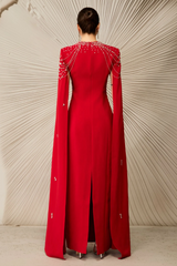 Diana Crystal Embellished Maxi Dress | Dress In Beauty