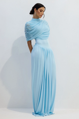 Catherine Asymmetrical Pleated Maxi Dress | Dress In Beauty