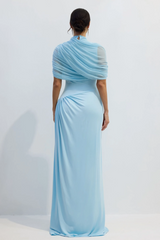 Catherine Asymmetrical Pleated Maxi Dress | Dress In Beauty