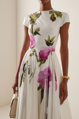 Lindsay Rose Printed Midi Dress | Dress In Beauty