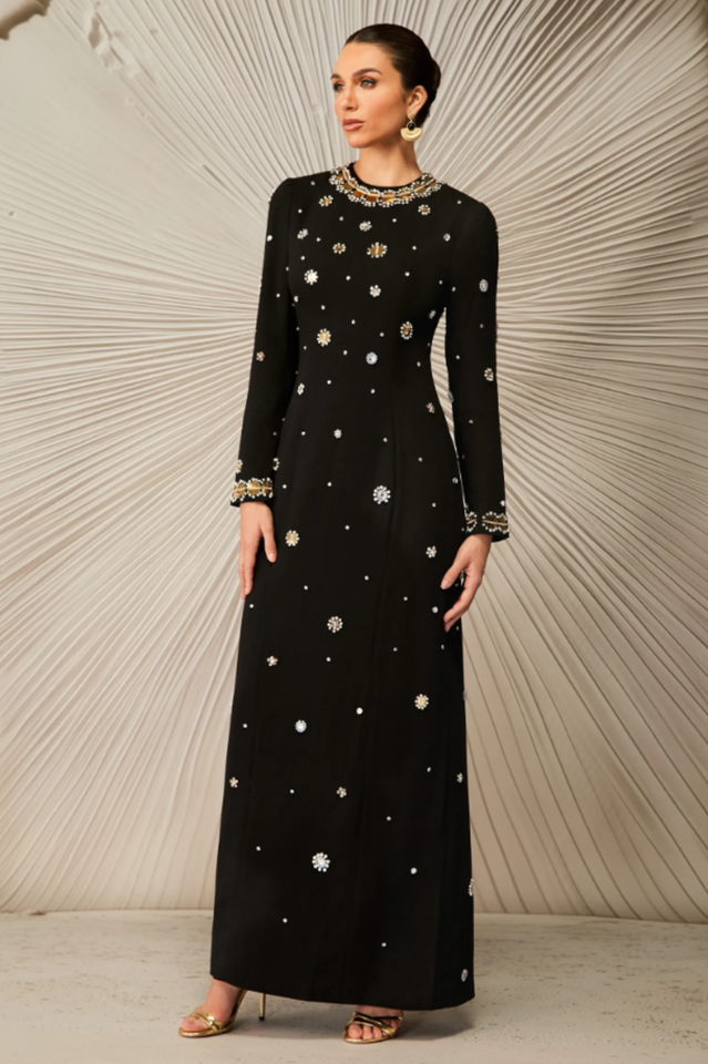 Lauryn Crystal Embellished Maxi Dress | Dress In Beauty