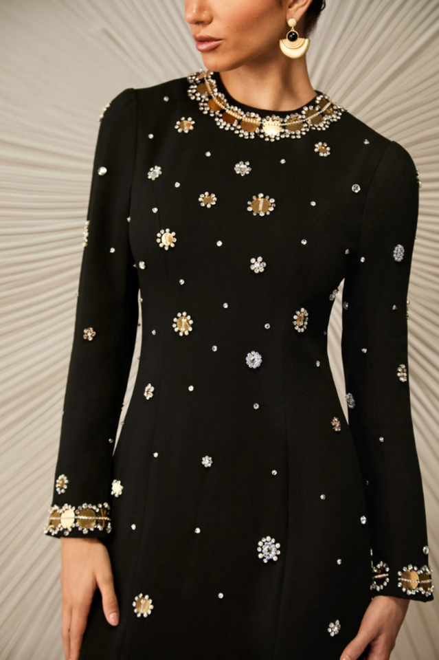 Lauryn Crystal Embellished Maxi Dress | Dress In Beauty