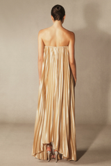 Louisa Strapless Pleated Maxi Dress | Dress In Beauty