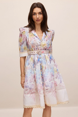 Peggy Floral Print Mini Dress | Dress In Beauty