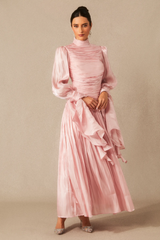 Kinsley Ruched Bodice Maxi Dress | Dress In Beauty