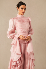 Kinsley Ruched Bodice Maxi Dress | Dress In Beauty