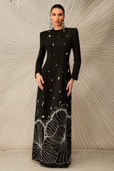 Virginia Diamond Embellished Maxi Dress | Dress In Beauty