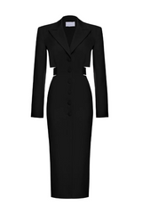 Antonia Cut Out Blazer Midi Dress | Dress In Beauty
