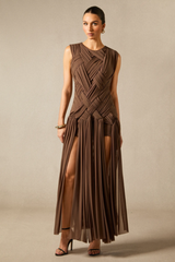 Edna Sleeveless Braided Maxi Dress | Dress In Beauty