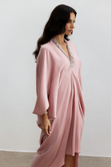 Tasha Embellished V Neck Maxi Kaftan | Dress In Beauty