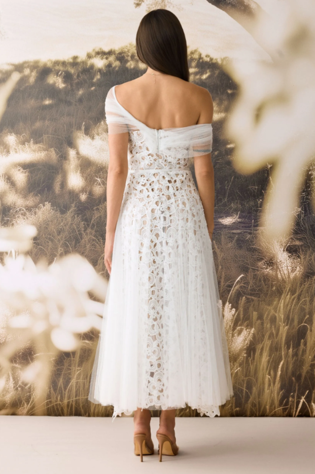 Martina Lace Embroidery Maxi Dress | Dress In Beauty