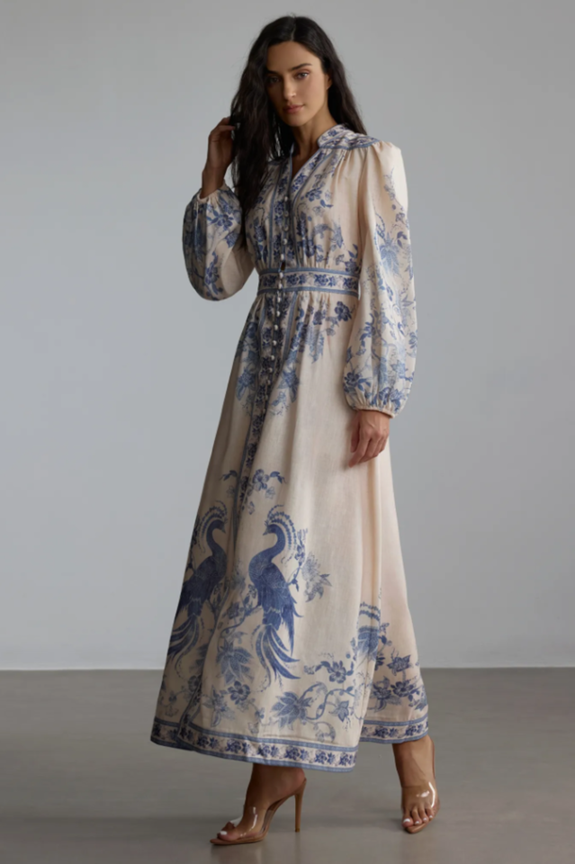 Melody Patterned Print Maxi Dress | Dress In Beauty