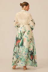 Raina Floral Print Puff Sleeve Maxi Dress | Dress In Beauty