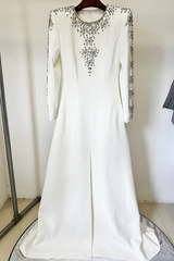 Aria Embellished Long Sleeve Maxi Dress | Dress In Beauty