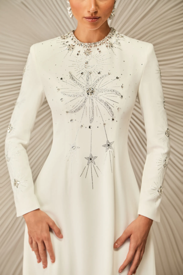 Ramona Crystal Embellished Maxi Dress | Dress In Beauty