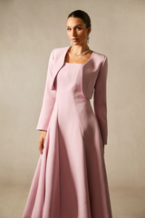 Cora Cropped Jacket + Midi Dress Set | Dress In Beauty