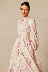 Callie Floral Print Midi Dress | Dress In Beauty