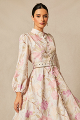 Callie Floral Print Midi Dress | Dress In Beauty