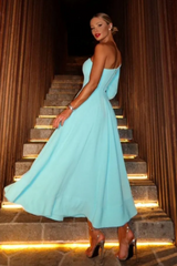 Lea Flower Cut Out Midi Dress | Dress In Beauty