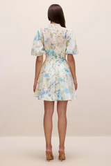 Caroline Floral Print Mini Dress | Dress In Beauty