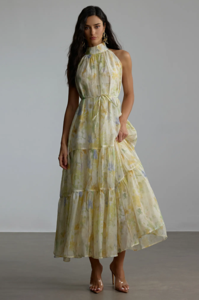 Fiona Floral Print Sleeveless Maxi Dress | Dress In Beauty