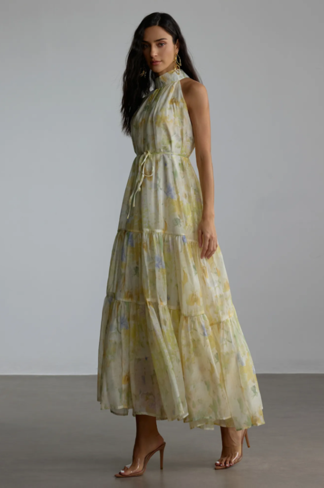 Fiona Floral Print Sleeveless Maxi Dress | Dress In Beauty
