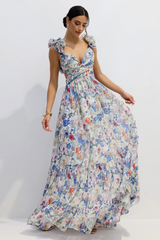 Marissa Cut Out Ruffle Maxi Dress | Dress In Beauty
