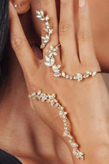 Rhinestone Knuckle Ring | Dress In Beauty