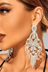 Angelica Diamante Statement Earrings | Dress In Beauty