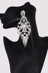 Angelica Diamante Statement Earrings | Dress In Beauty