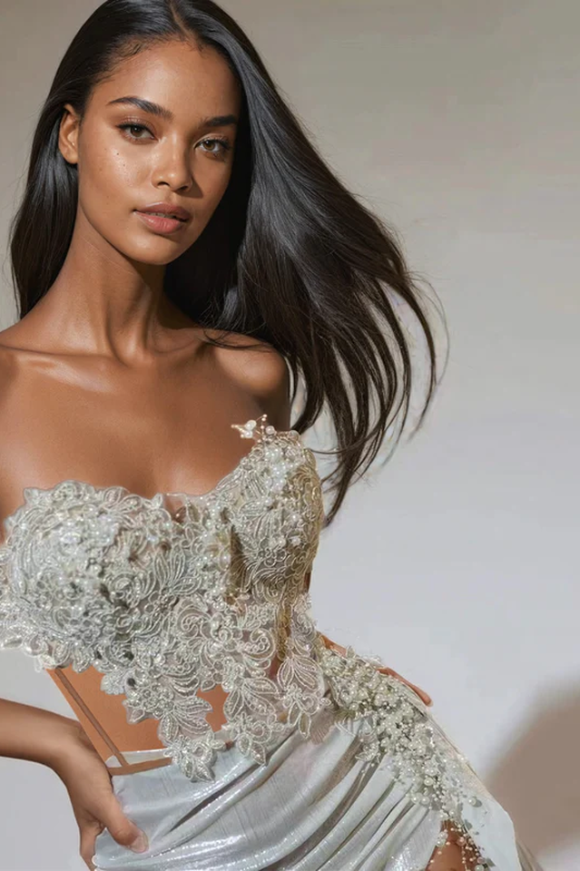 Jelia Strapless Ruched Skirt Set | Dress In Beauty
